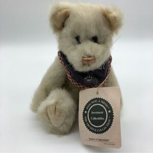 Vintage‎ Boyds Bears Robyn Purrsmdre Collectible Teddy Bear